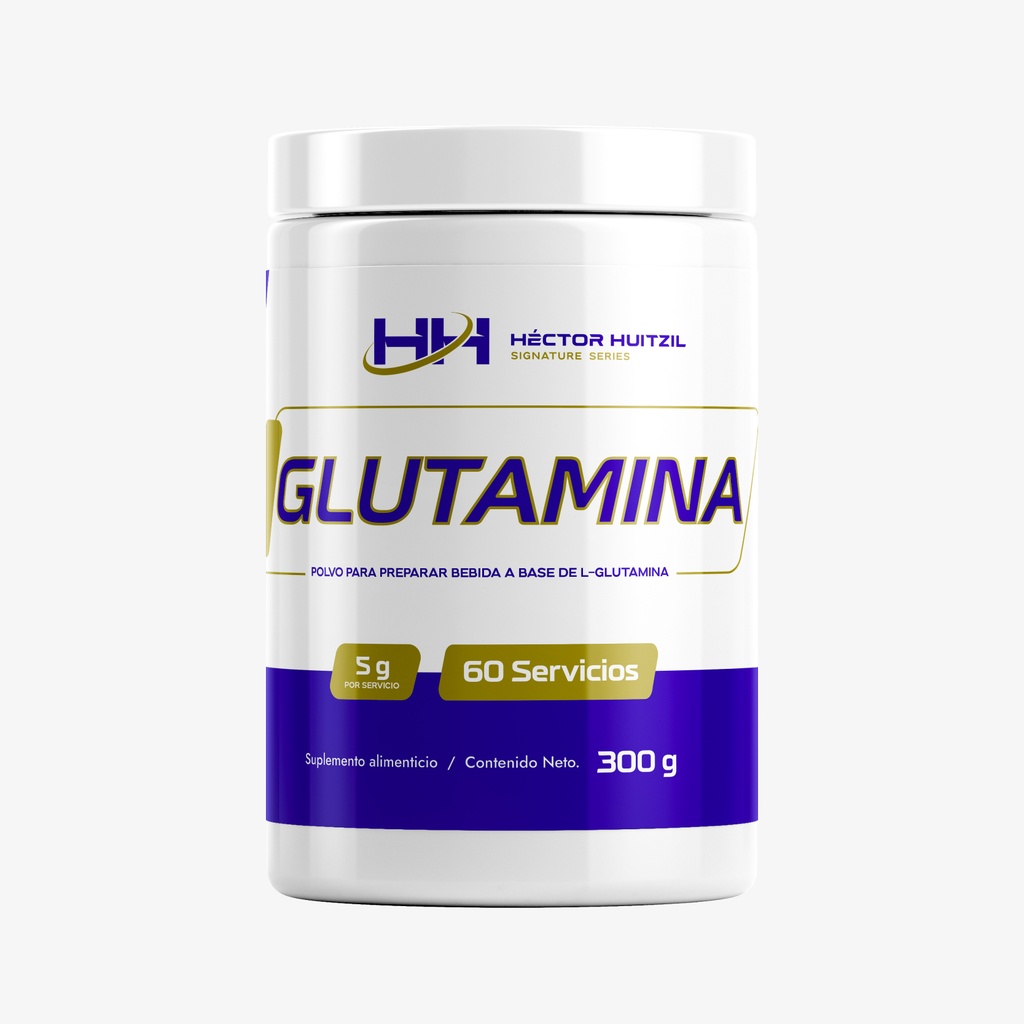 Glutamina | Glutamina pura micronizada | 300 g 30 servicios
