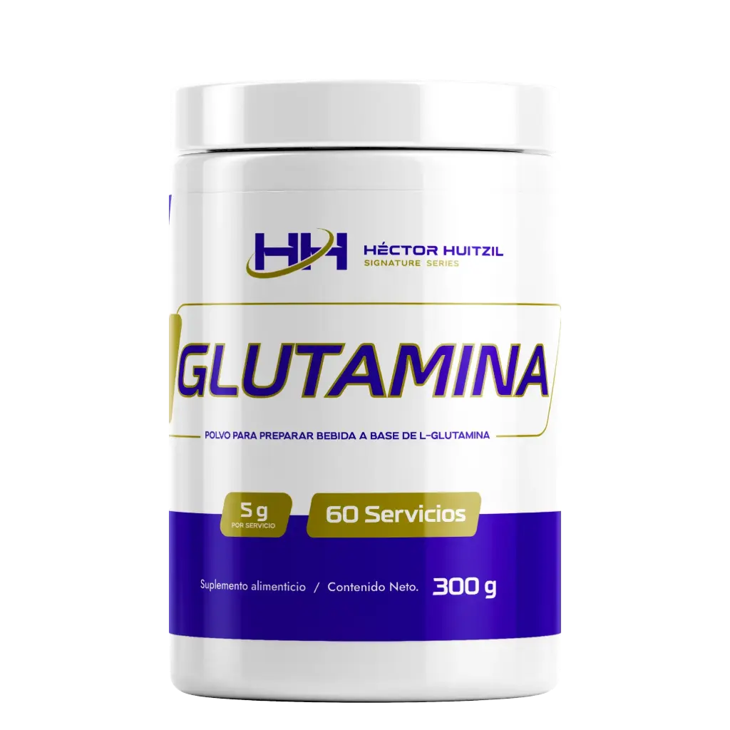Glutamina | Glutamina pura micronizada | 300 g 30 servicios