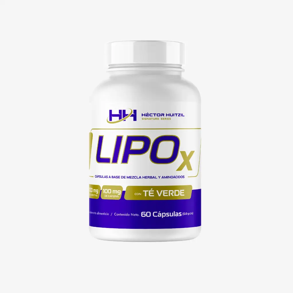 Héctor Huitzil: Lipo X 60 Capsulas