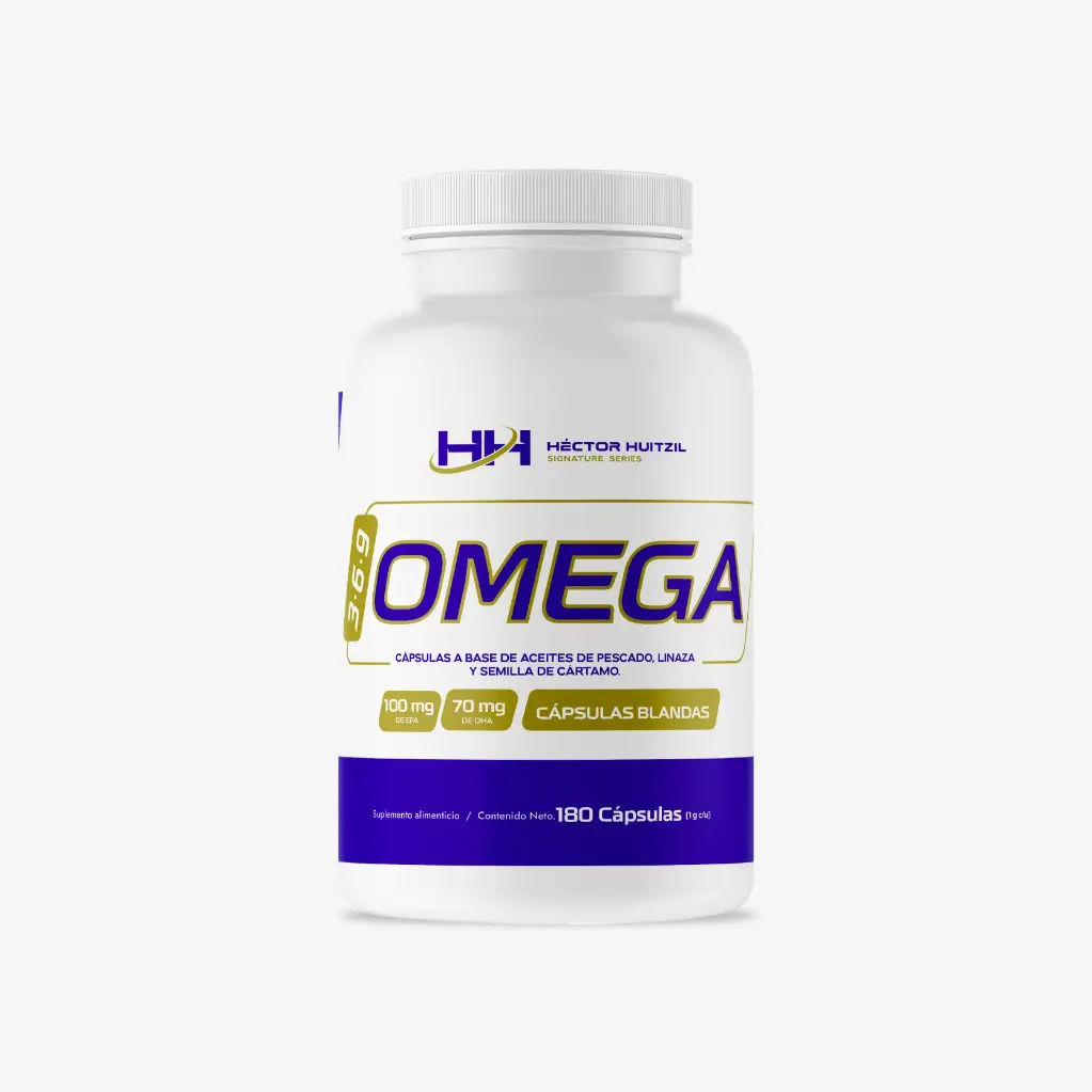 Héctor Huitzil: Omega 3-6-9 180 Cápsulas