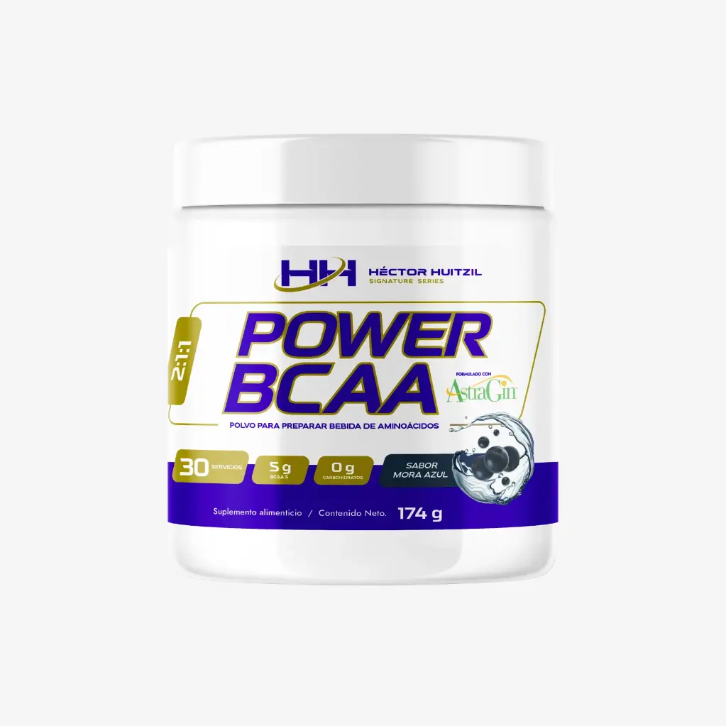 Héctor Huitzil: Power BCAA's