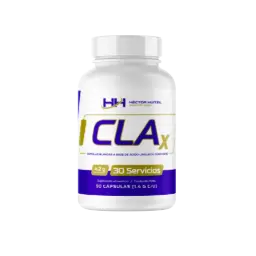 CLA X | A base de ácido linoleico conjugado | 90 cápsulas 30 servicios
