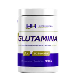 Glutamina | Glutamina pura micronizada | 300 g 30 servicios