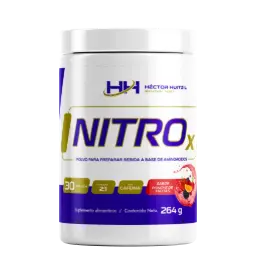 Nitro X | pre-entreno con cafeína, creatina, aminoácidos  y citrulina | 264 g 30 servicios