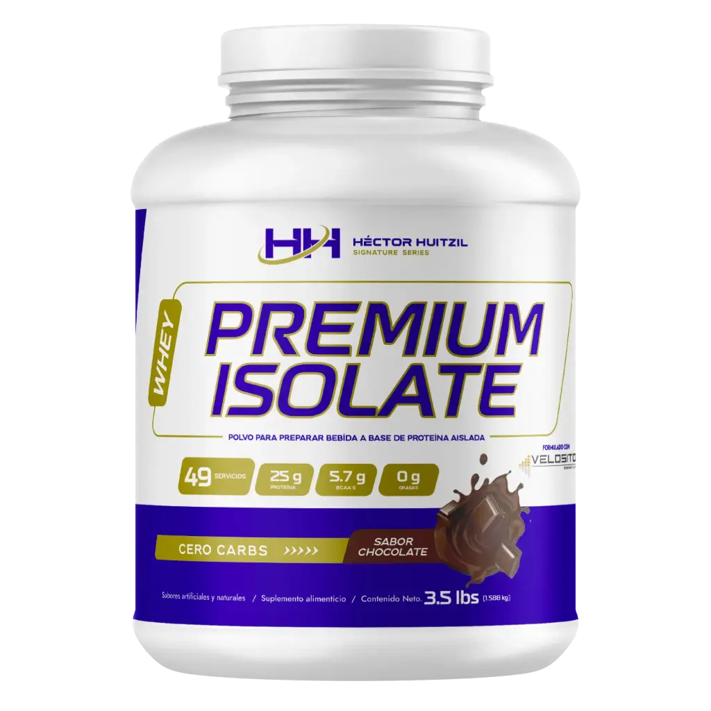 Premium Isolate | Proteína aislada sin carbohidratos on Velositol™ | 3.5 LB 49 servicios